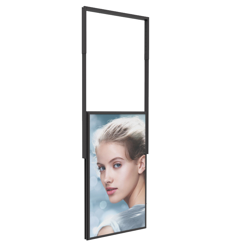 China Advertising Kiosk LCD Display Ultra Thin 43 Inch Double Sided for Shop Window factory