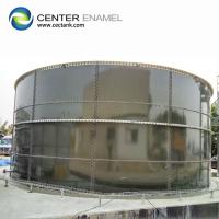 China 0.25mm Coating Glass Lined Water Storage Tanks For Pig Poultry Farming factory