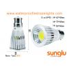 China 7W Dimmable LED Spotlights GU10  B22 Aluminum Body Material For Shopping Mall factory