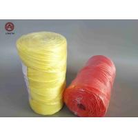 China Garden Red PP Raffia Agricultural Fibrillated 2mm Banana Twine factory