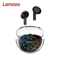 Quality Lenovo LP80PRO Game Wireless Earbuds RGB Bluetooth Sports Headphones for sale