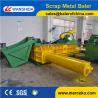 China New Condition and Automatic Scrap metal baler diesel drive with hopper for recycling companies factory