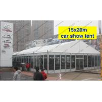 China Outdoor Exhibition Tent/PVC Fabric Roof Exhibition Canopy Glass Walls factory