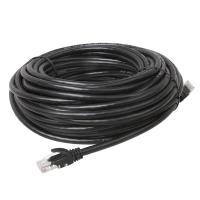 Quality Black LSZH UTP Cat6a Lan Cable With CMG Modular Plug Connector for sale