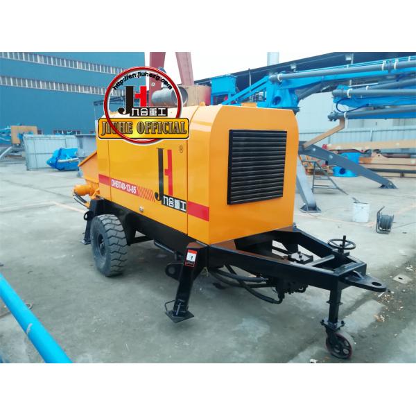 Quality Diesel Pumps Manufacturer Mobile 40m3/H Hydraulic System Concrete Pump Machine for sale