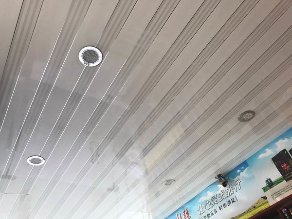 8 Inches Half Printing Ceiling Lining Panels Washable For Ceiling