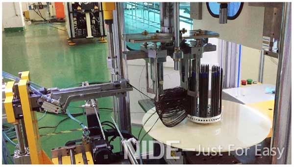 motor stator winding machine