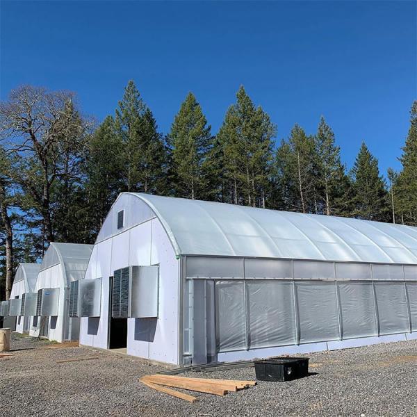 Quality Fully Auto Black Out Drip Irrigation Polycarbonate Greenhouse Blackout System for sale