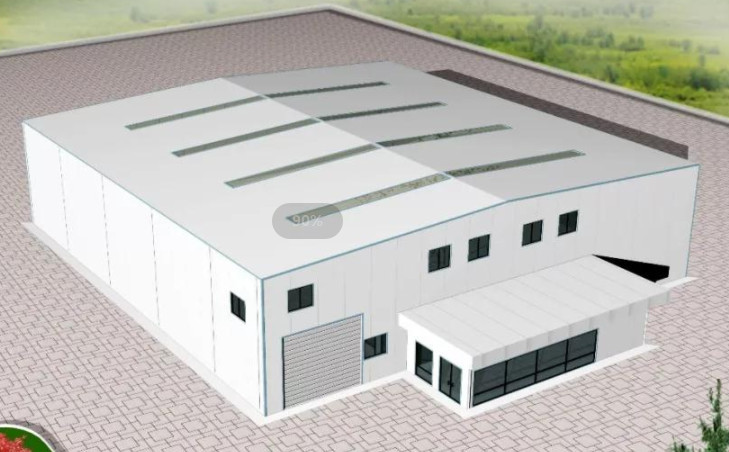 China Steel Structure Garage Storehouse Small Aircraft Hangar Light Steel Structure factory
