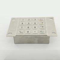 Quality IP65 Waterproof ATM Pin Pad 304 Stainless Steel for Payment Kiosk EPP 16 Keys for sale