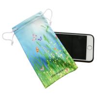 Quality 150gsm 180gsm 200gsm 220gsm 260gsm Microfiber Cell Phone Pouch Dustproof for sale
