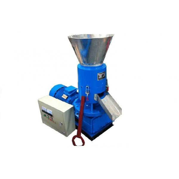 Quality Small Biomass Energy Flat Die Pellet Making Machine For Home Use for sale