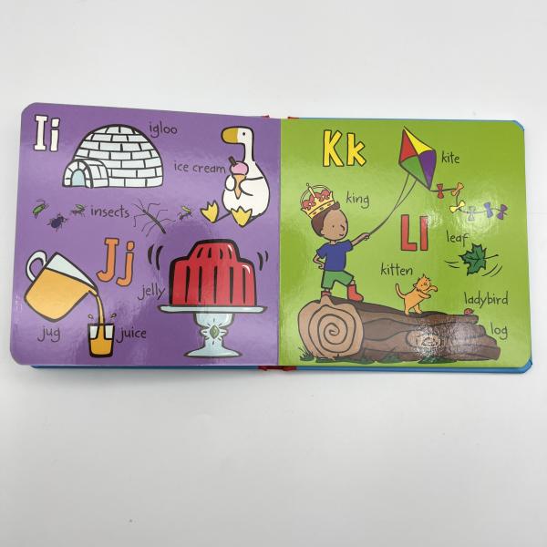 Quality PLC Padded Hardcover Board Book Printing Service Eco Friendly Ink For Children for sale