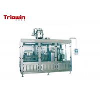 China Automated Gable Top Carton Filling Machine , Dairy Products Manufacturing Machinery factory