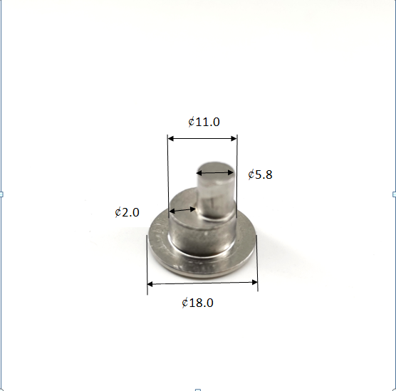 Stainless Steel Eccentric Rivets For Broken Bridge Sliding Windows 