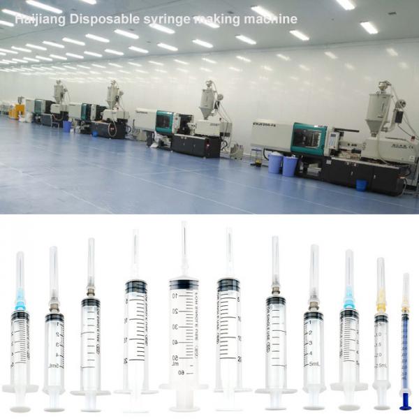 Quality full production line for syringe making machine syringe size from 1ml,2ml,3ml,5ml,10ml,20ml,50ml for sale