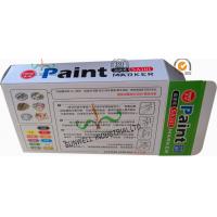 China Fancy Cardboard Office Paper Box , Multi Color Painting Marker Pen Packaging Box for sale