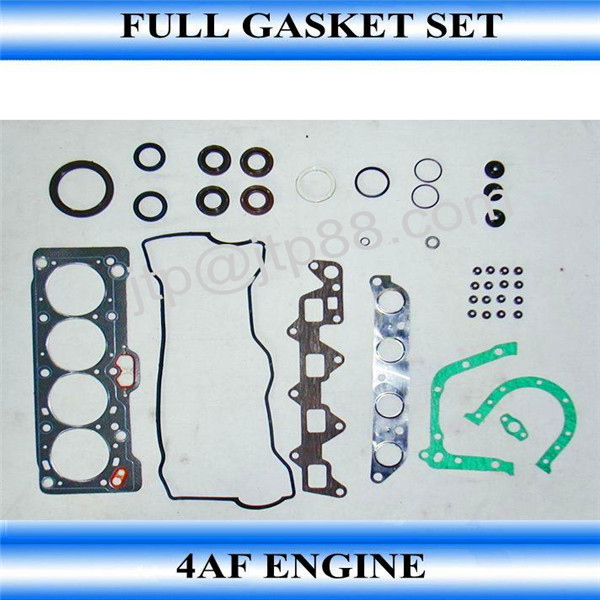 Quality Auto Engine Gasket Kit / Ocverhaul Full Engine Rebuild Kit 4AF For Toyota 04111-16131 for sale