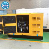 China Soundproof Cummins Diesel Silent Generator Mobile Type With Water Cooling factory