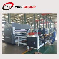 China Chain Feeding Type 2 Color Flexo Printing Machine For Corrugated Board for sale