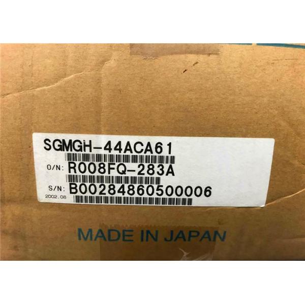 Quality 4.4kw 3 Phase AC Servo Motor For Cnc Machine Yaskawa SGMGH-44ACA61 for sale