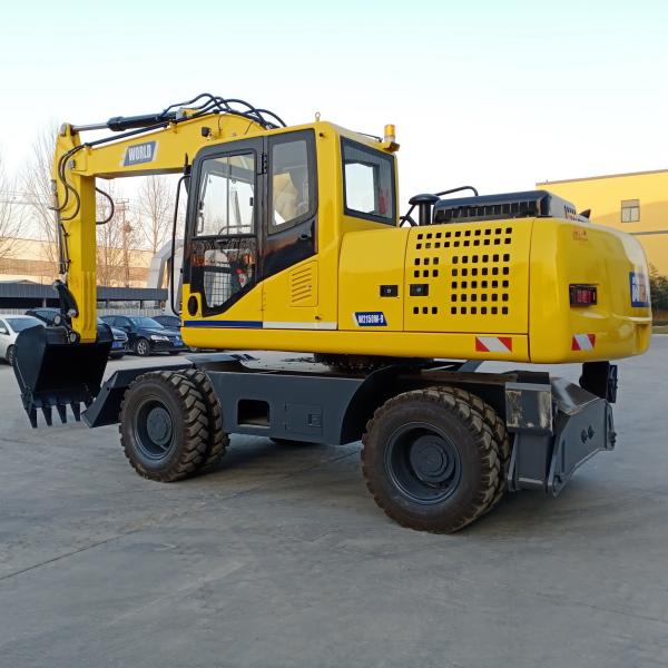 Quality Durability Wheeled Mini Excavator 85kw Hydraulic Wheel Excavator for sale