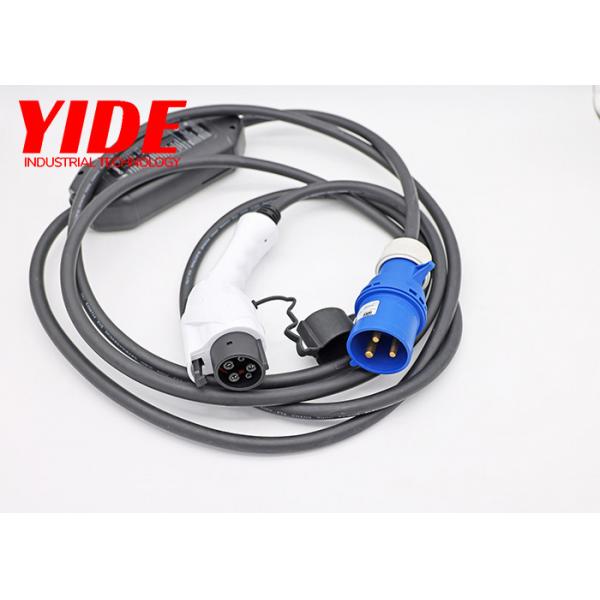 Quality Interlock Electric Car Connector 32A 16A DC Charging Connector for sale