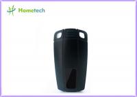 China Black large capacity Plastic USB Flash Drive , fast usb 2.0 custom usb device factory