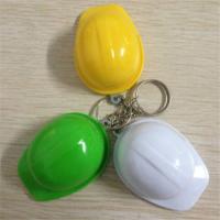 China Custom Personalize Cheap Promotion Gift Safety Helmet Plastic Keychain Beer Bottle Opener, Print Logo factory