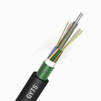 Quality Outdoor 24 Core GYTS FTTH Optical Fiber Cable G652D Single Mode For Communicatio for sale