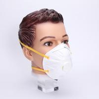 China Disposable Air Pollution Foldable NIOSH N95 Face Dust Mask With Valve factory