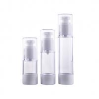 Quality Color Optional Plastic Cosmetic Bottles With Pump , Skin Care PET Cosmetic for sale