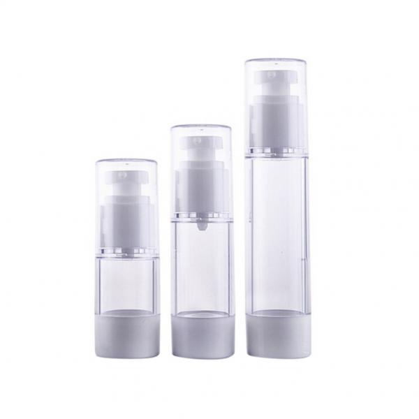 Quality Color Optional Plastic Cosmetic Bottles With Pump , Skin Care PET Cosmetic Bottle for sale
