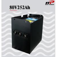 China 80V 252AH RS485 Phosphate Lithium LiFePO4 Battery Forklift Box factory