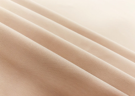 Quality Stretchy 82% Nylon Warp Knitted Fabric Elastic For Swimwear Beige DTY for sale
