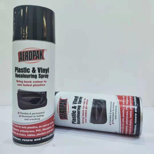 Quality 400ml Quick Dry Spray Paint , Automotive Aerosol Paint Direct To Plastic for sale