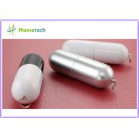 China Promotional 3.0 usb flash drive storage capacity Pill shape for Hospital factory