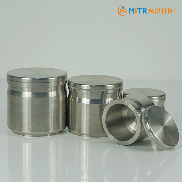China Stainless Steel Ball Mill Jar 50ml - 2500ml Volume / Planetary Ball Grinding Jar factory