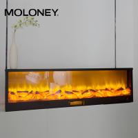 China 70'' TV Stand Electric Fireplace Realistic Flame Living Room Decoration factory