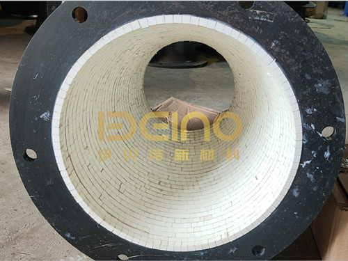 Quality High Temperature Resistance Wear Resistant Ceramic Pipe Custom Sintered for sale