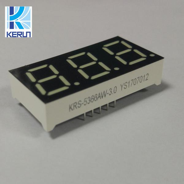 Quality Electric Oven Microwave 7 Segment Numeric Display 3 Digit Anti Moisture 9.2mm for sale