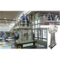 Quality Four Mast Scissor Lift Work Platform Self Propelled 10m For Office Buildings for sale