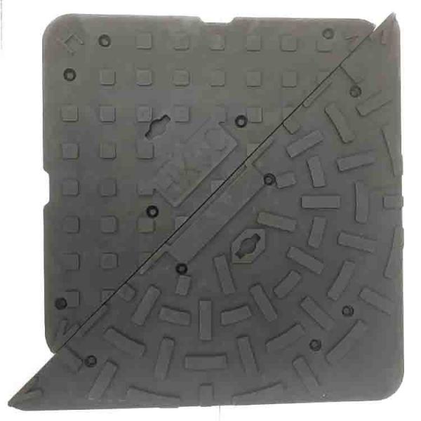 Quality Ductile Iron Rubber Matting For Underpass 600mm X 600mm Horse Stable Mats for sale