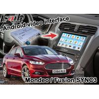 China Mondeo Fusion SYNC 3 Auto Navigation System Android Map Google Service with wireless carplay factory