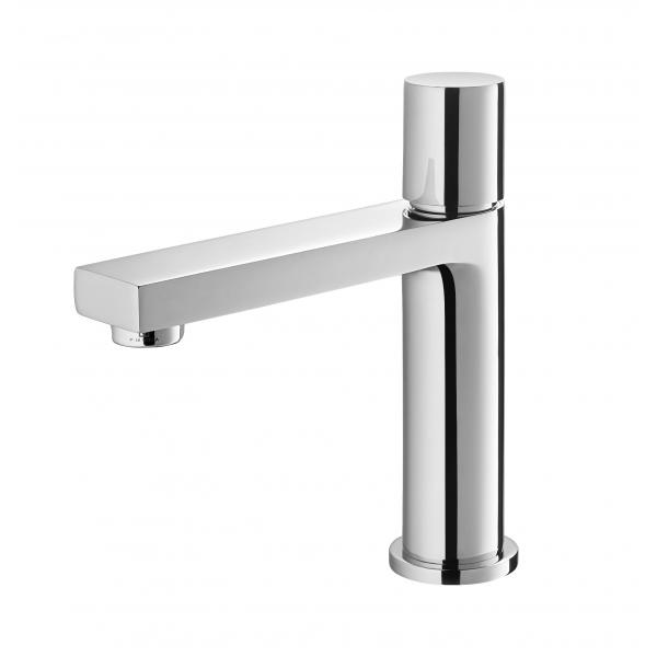 Quality 25mm Ceramic Cartridge Counter Top Wash Basin Taps One Hole Lavatory Faucet for sale