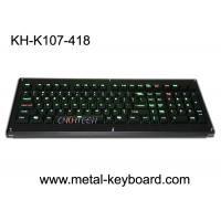 China Marine Military Industrial Metal Keyboard 107 Keys With Cherry Mechanical Switches factory