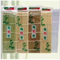 China Customize Size Square Natural Bamboo Sushi Making Mat factory