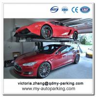 China Single Post Parking Lift Hydraulic Pump Cylinder Ramps for Cars factory