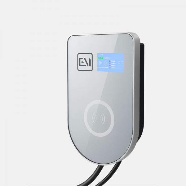 Quality European Standard Swiping Card Type 2 Wall Box 220v Electric Car Charger for sale