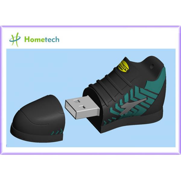 Quality Cute USB flash drives 8GB 16GB / custom USB Key Eco-friendly custom sneaker PVC USB Drives for sale